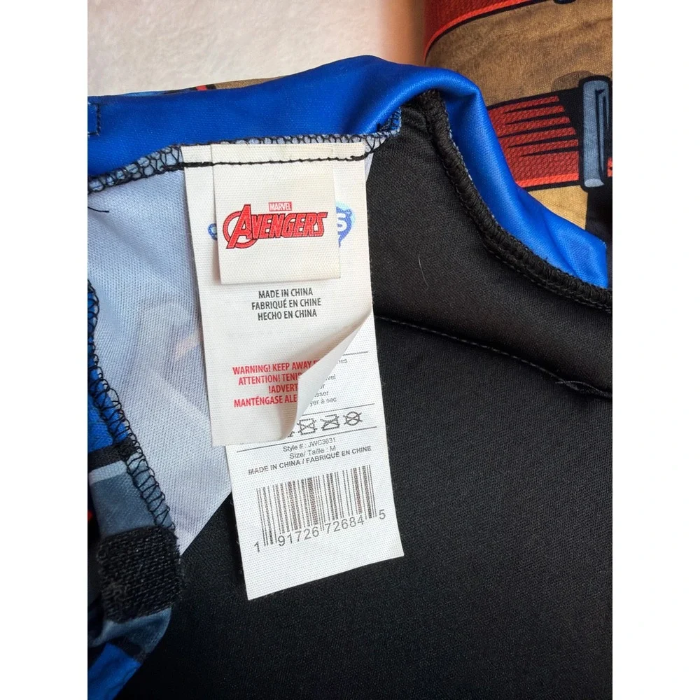 Marvel Avengers Captain America Costume Kids Medium JWC3631 Blue Superhero suit